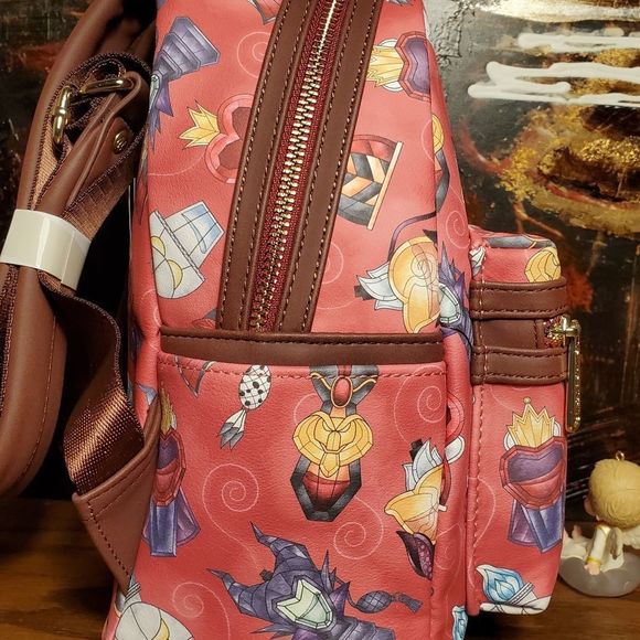 Disney Villains mini backpack and cardholder set main image 5